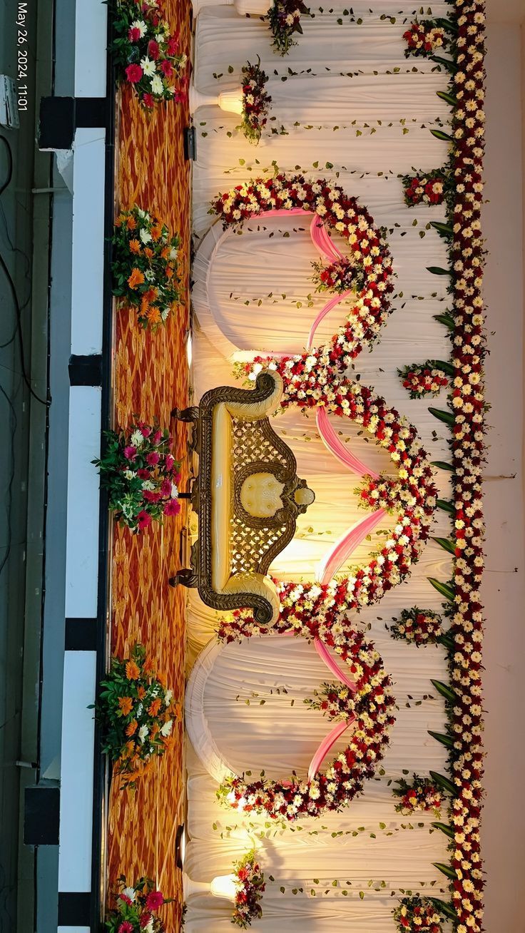 Curated wedding decor