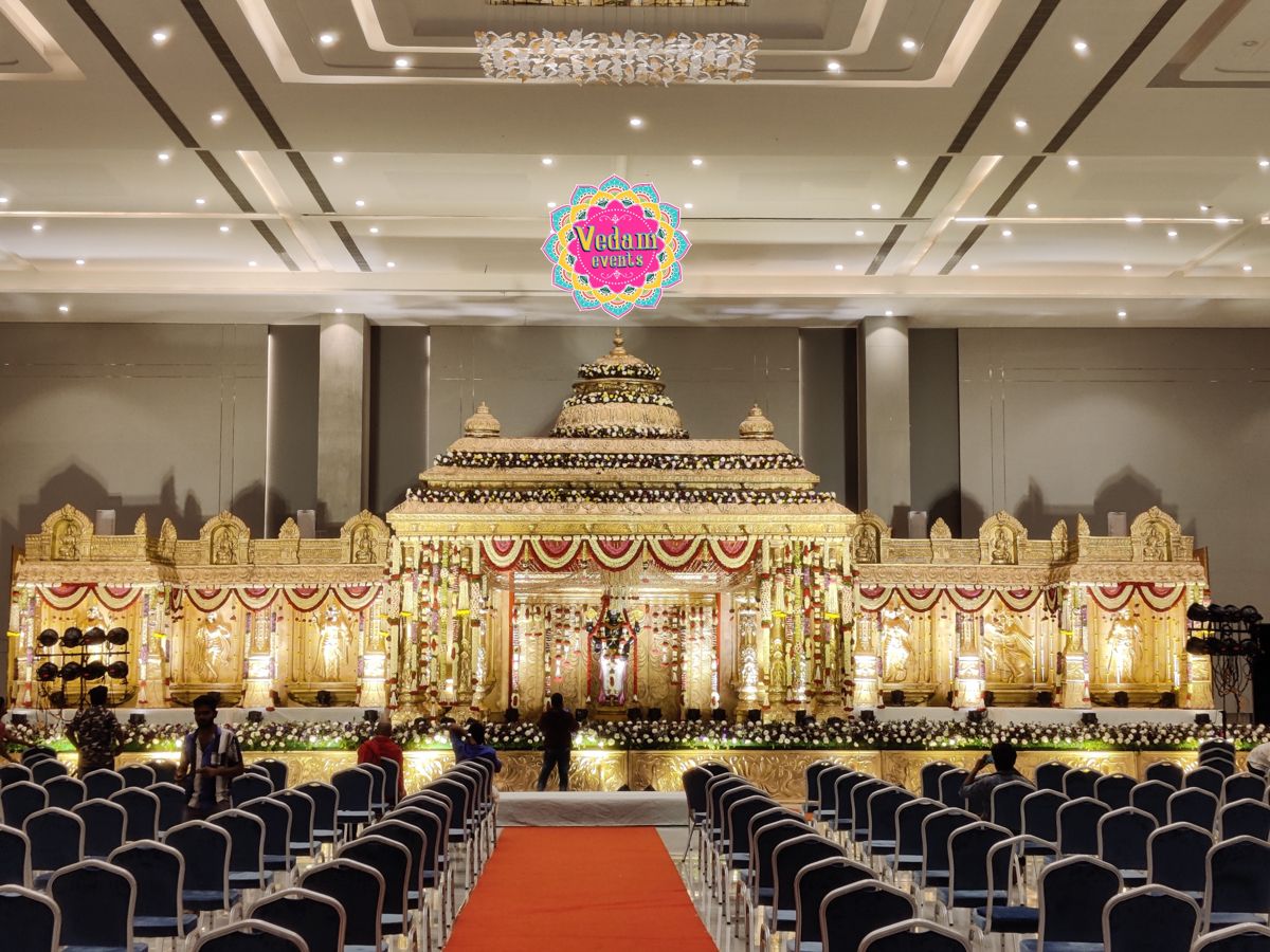 Traditional celebration setup
